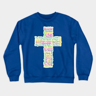 Titles and names of Jesus Crewneck Sweatshirt